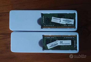 SSD NVMe 512GB Samsung + 2x8GB RAM SK Hynix da HP