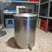 Contenitore olio 50lt INOX 18/10
