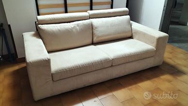 DIVANO + RETE A DOGHE e MATERASSO