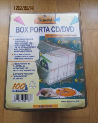 Box porta CD-DVD Tecnostyl - CD100