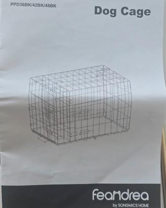 Kennel box nero - cane taglia media