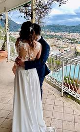 Abito da sposa Pronovias in seta