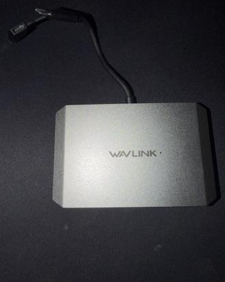 Wavlink WL-UG69DH2 dock DisplayLink 4K USB-C / USB