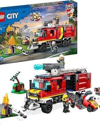 Unità di Comando dei Pompieri con Camion Giocattol