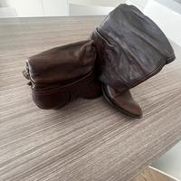 Stivali texani colere testa di moro per donna