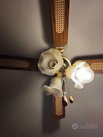 Lampadario Ventilatore da soffitto stile classico