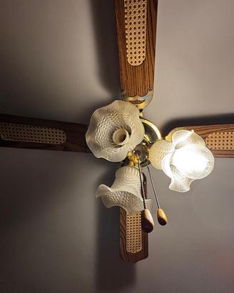 Lampadario Ventilatore da soffitto stile classico