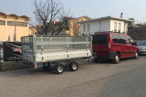 Rimorchio Stema bi asse 300x153 2700kg declassabil