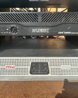 2 finali 1 crest 2600 e un myaudio4000