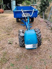 motocoltivatore bcs 715 con carro a trazione