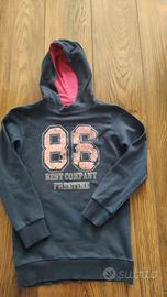 Felpa ragazza 14 anni blu taglia S