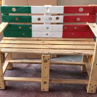 Panchina in legno nuova