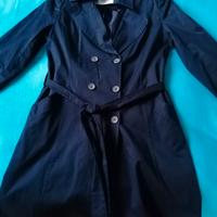 Trench donna blu tg XL nuovo Paprika