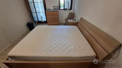 Letto contenitore MALM + Materasso