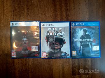3 Videogiochi PS4 PS5 