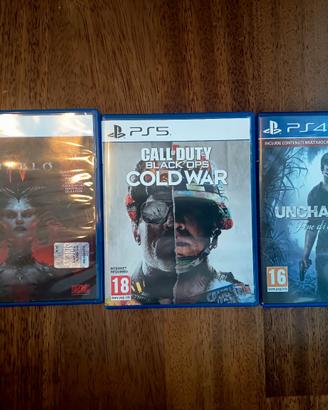 3 Videogiochi PS4 PS5 