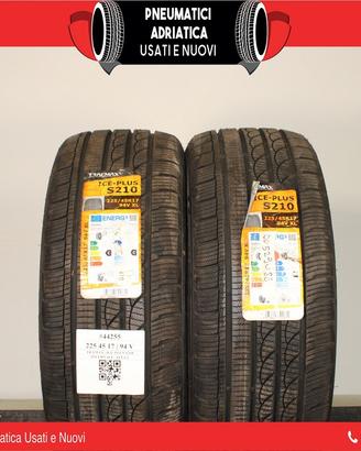 2 Gomme NUOVE 225 45 R 17 Tracmax SPED GRATIS