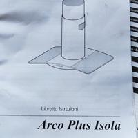 cappa faber arco plus isola per cucina 