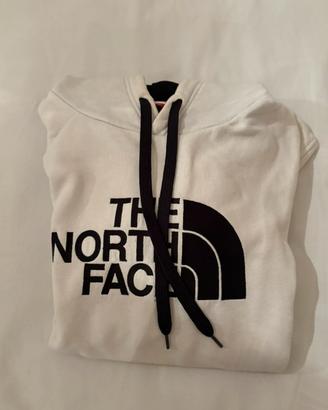 Felpa con Cappuccio The North Face Big Logo Bianca