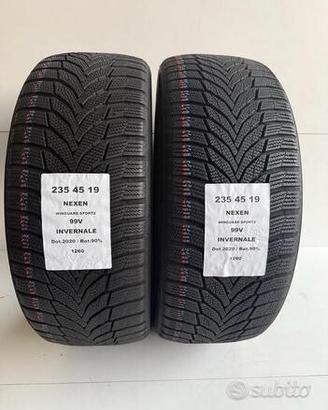 2 gomme 235 45 19 nexen a1260