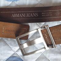 Cintura Armani Jeans - Pelle 105 Made in Italy