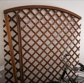 Traliccio per rampicanti / parete divisoria