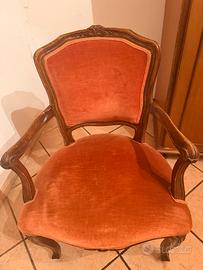 Sedie per camera da letto in legno