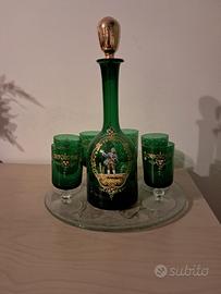 servizio per liquore vitage