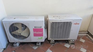 Pompe di calore - Fujitsu e Haier con unità e