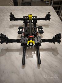 frame in tubi di carbonio (foto video) 