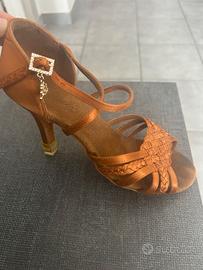 Scarpe Silkry Dance da latino americano/ caraibici