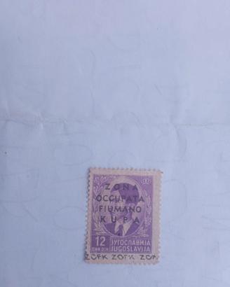 Francobollo del Regno di Jugoslavia