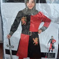 Costume cavaliere medievale 10-12 anni