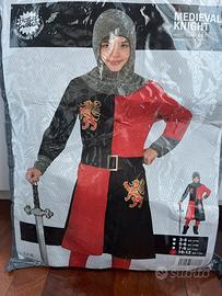 Costume cavaliere medievale 10-12 anni
