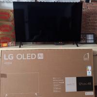 TV 48 pollici LG OLED AI B4 4K Smart TV 2024
