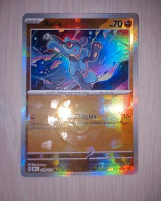 Carte Pokemon Riolu 050/131 Ita Reverse Masterball