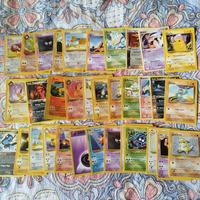 Lotto carte Pokémon vintange - set base
