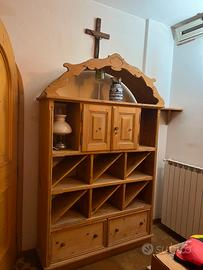 Credenza Rustico in Legno massello gardenese