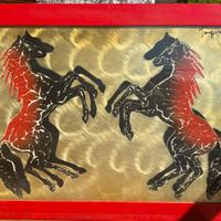 Coppia di quadri di Sage Vernis