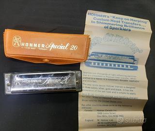 armonica hohner  special 20 con custodia 