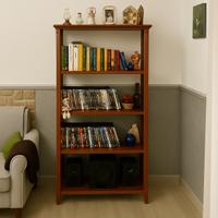 📚 Libreria in Legno con 4 Ripiani – Elegante