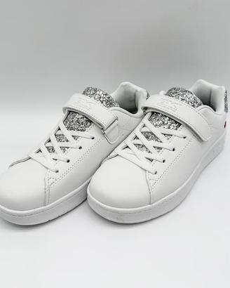 Scarpe BK British Knights  glitter argento n.35