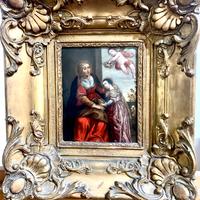 Dipinto ramino epoca Settecento