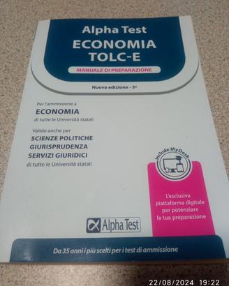 alpha test economia tolc-e