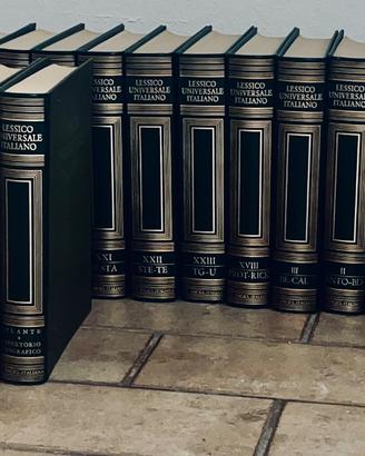 Enciclopedia Treccani Lessico Universale Italiano