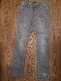 jeans sisley ragazzo bambino 11/12 anni