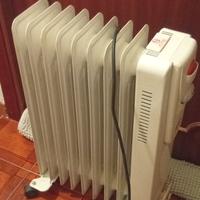 termosifone portatile a ruote elettrico