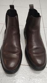 Scarpe alte uomo in pelle. Tg. 43