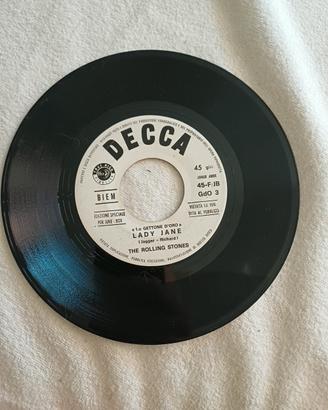 Disco 45 giri Lady Jane dei The Rolling St