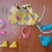 accessori barbie california vintage anni 80